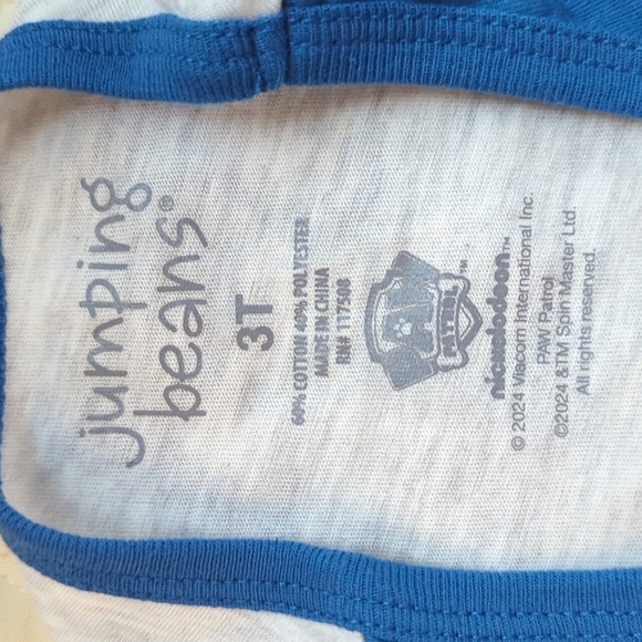 Jumping Beans Blue and Gray Tank Top with Paw Patrol Design - Picture 3 of 4